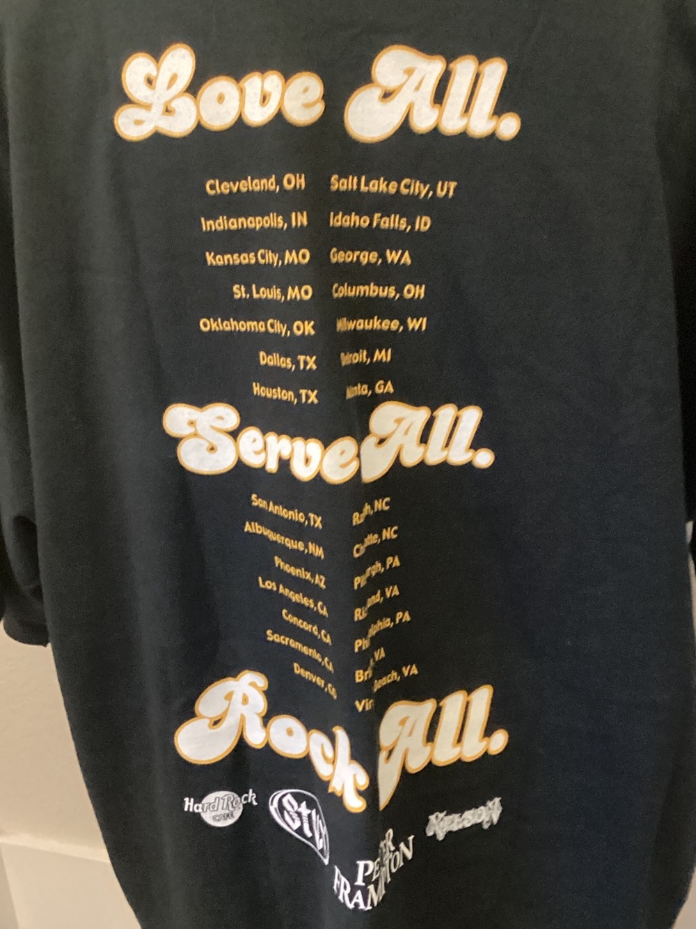 Hard Rock Cafe Black Graphic Short-Sleeve Crewneck T-Shirt - Picture 4 of 4
